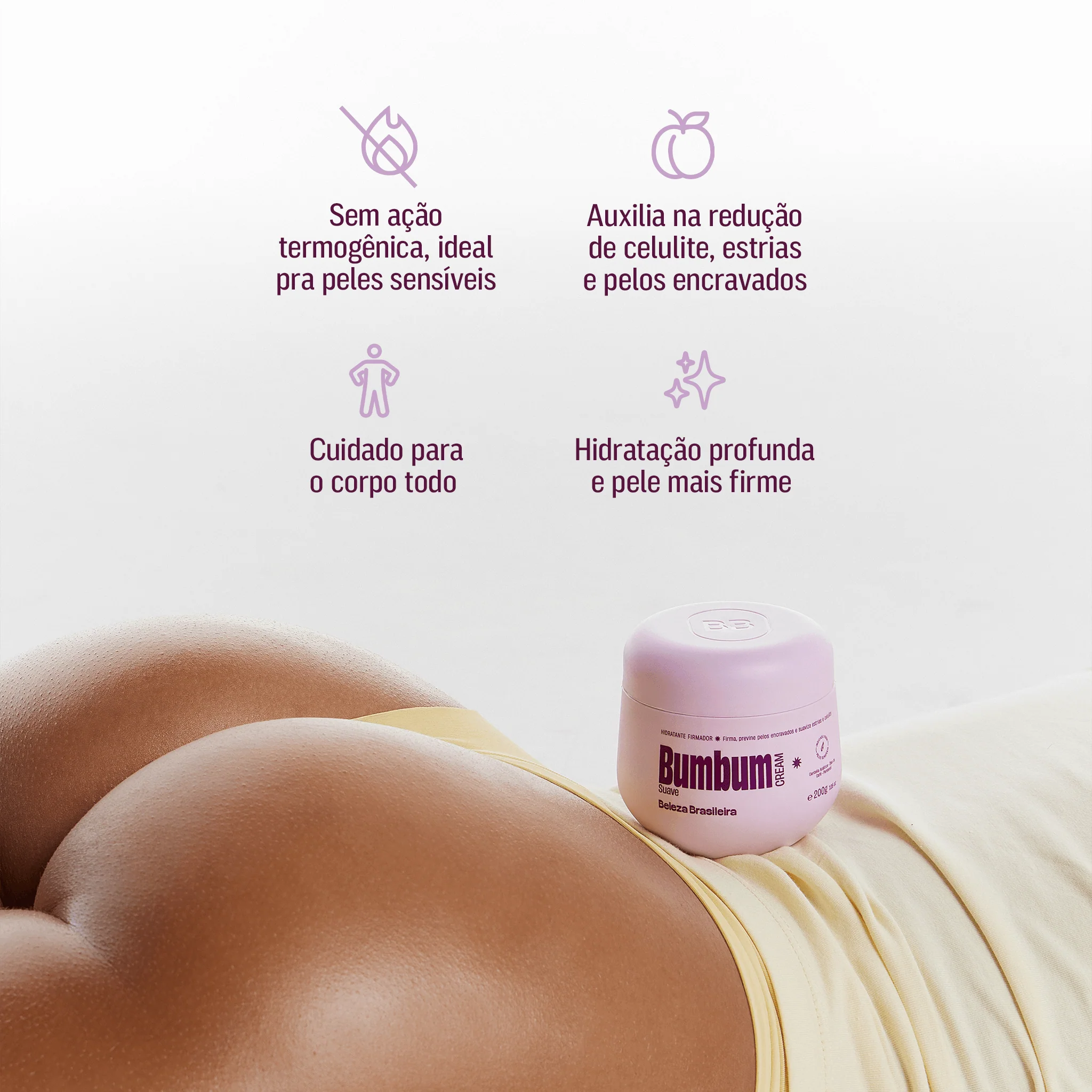 Bumbum Cream Suave 200g - Image 4